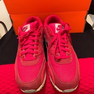 Super stylish red Nike air max